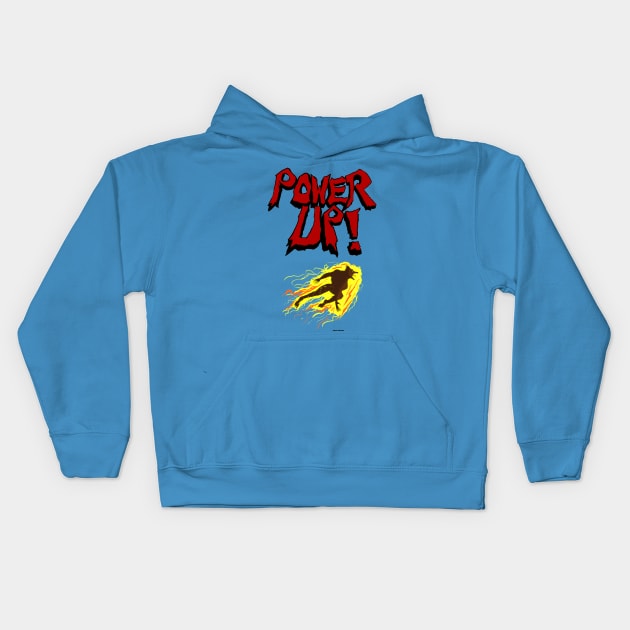 Altered Beast Power Up Kids Hoodie by DougSQ